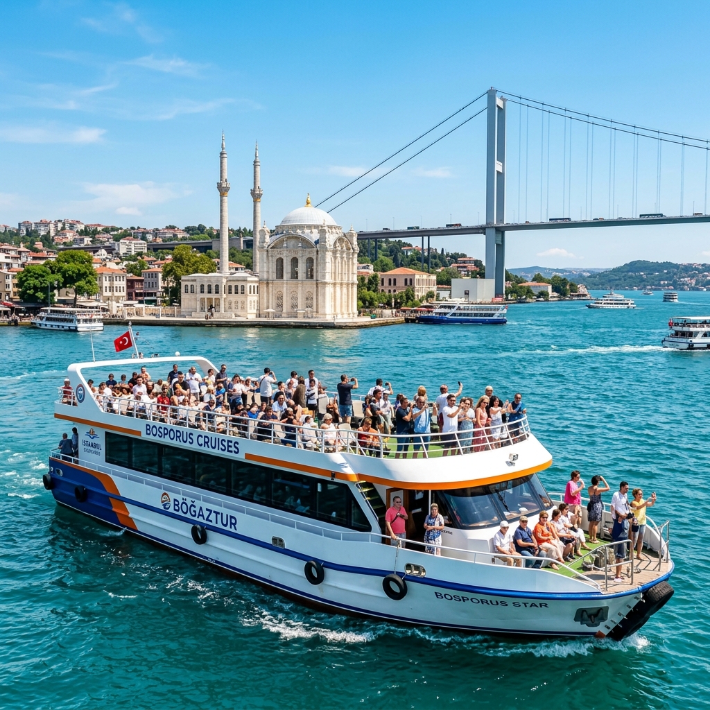 Discover Istanbul: Bosphorus Cruise with Daytime or Sunset Options