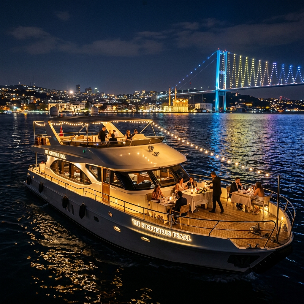 Bosphorus Dinner Cruise with Turkish Night Show