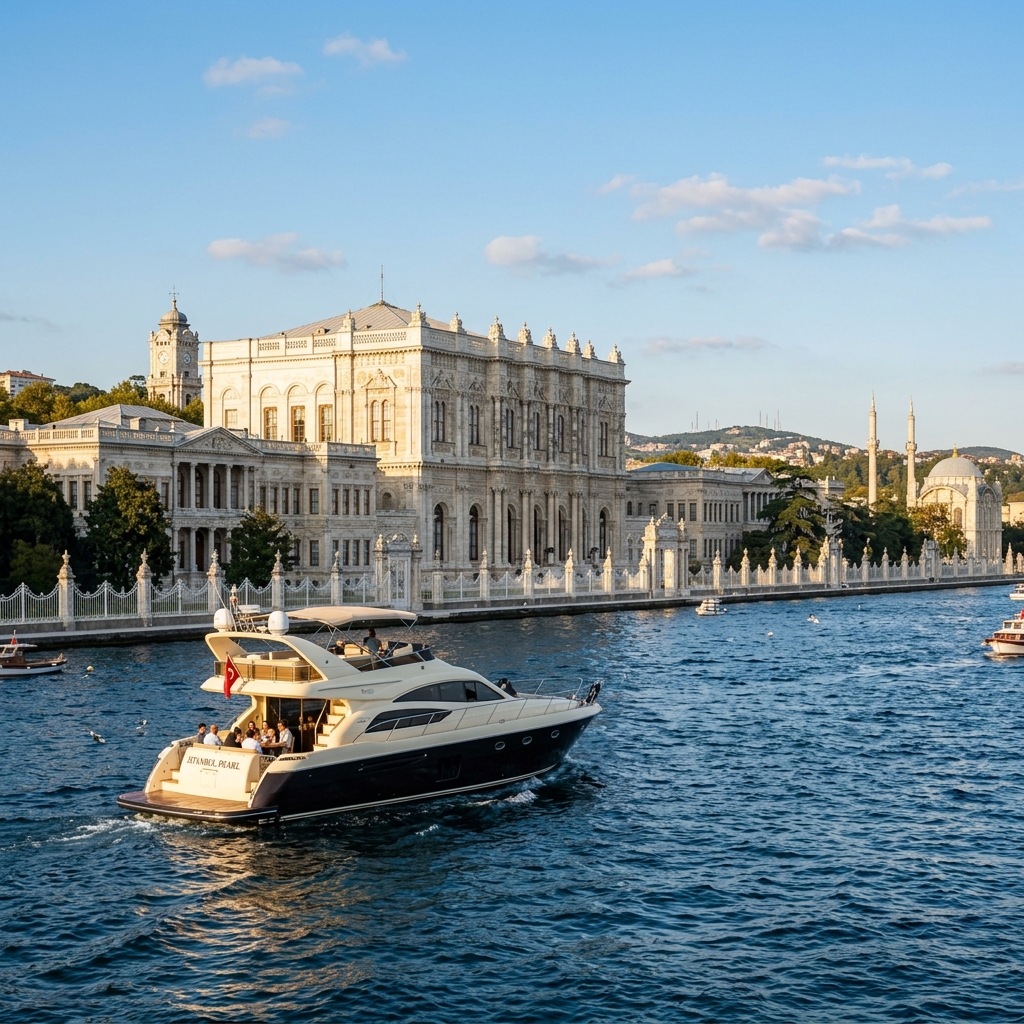 Dolmabahçe Palace Tour and Sunset Yacht Cruise