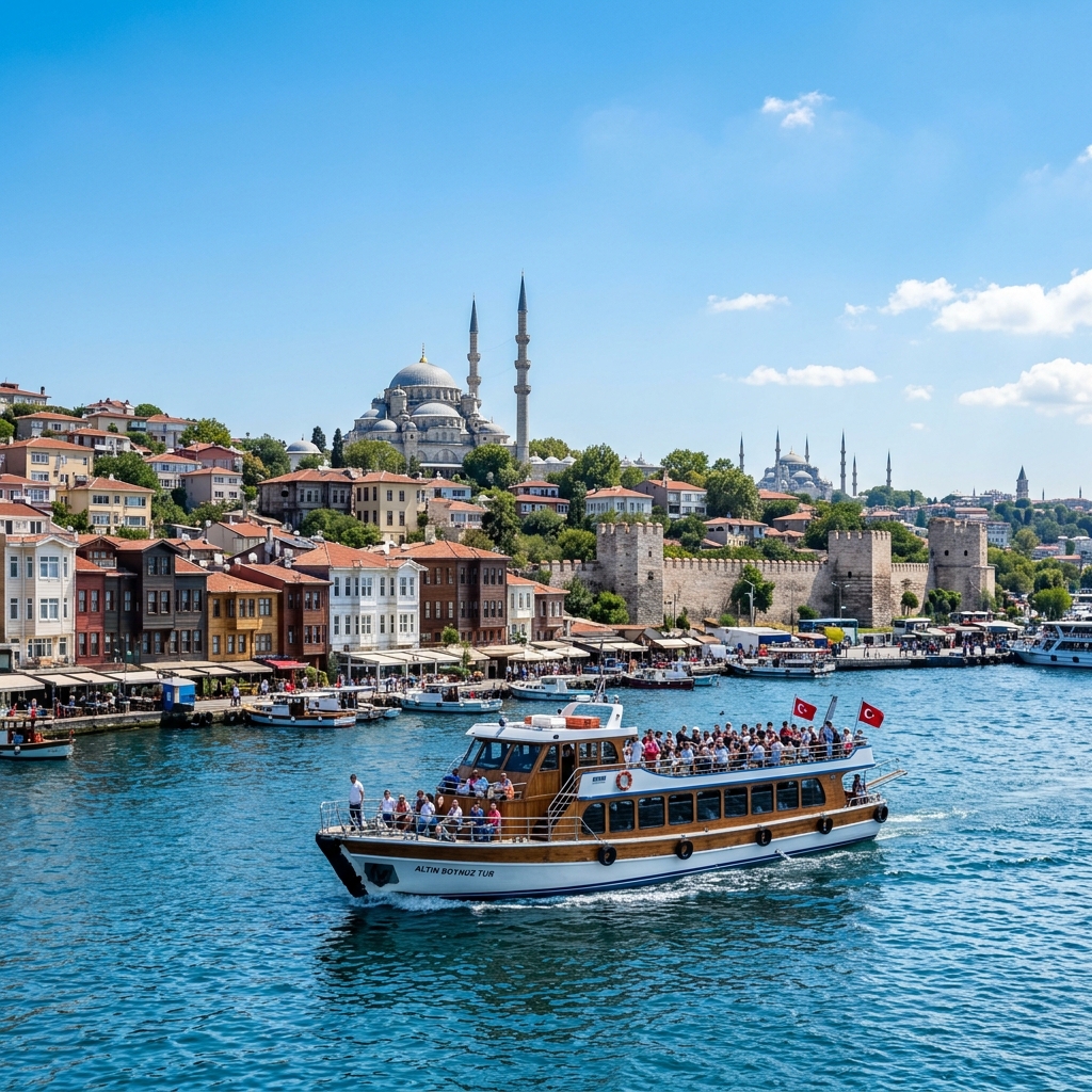 Bosphorus & Golden Horn Cruise Daytime or Sunset