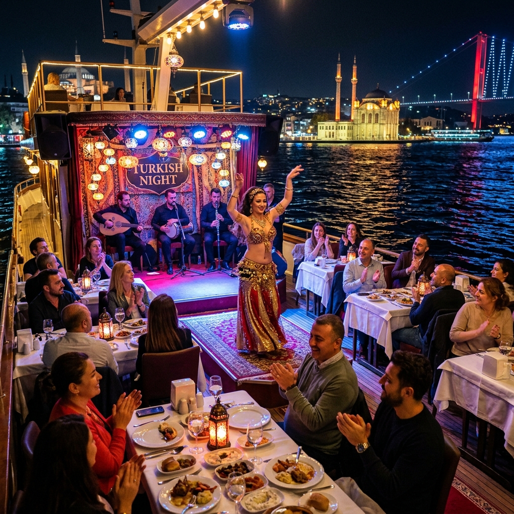 Turkish Night on the Bosphorus Dinner Cruise